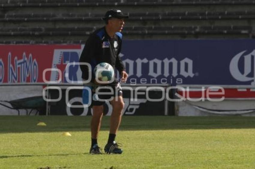 ENTRENAMIENTO PUEBLA FC . JUAN CARLOS OSORIO