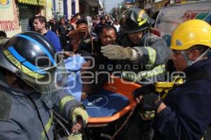 SE ELECTROCUTAN DOS EN EL TALISMAN