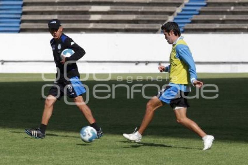 ENTRENAMIENTO PUEBLA FC . JUAN CARLOS OSORIO