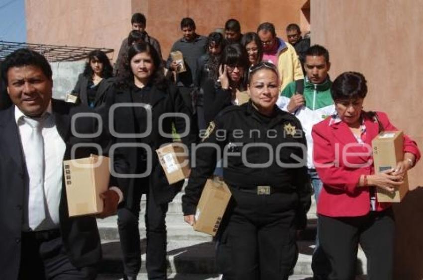 ENTREGA DE COMPUTADORAS PORTÁTILES