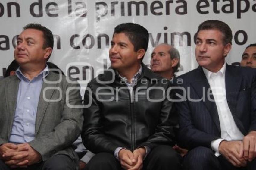 INAUGURAN 49 PONIENTE . CONCRETO HIDRÁULICO