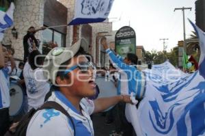 AFICIONADOS DEL PUEBLA DE LA FRANJA, PIDEN PERMANENCIA DEL EQUIPO EN LA CIUDAD.