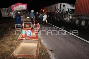 APARATOSO ACCIDENTE EN LA PUEBLA-ORIZABA.