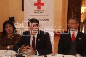 ANUNCIAN CONVENCIÓN NACIONAL CRUZ ROJA EN PUEBLA