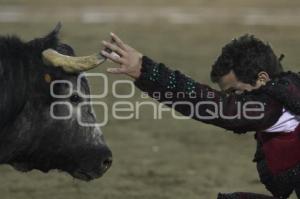 JÉSÚS ANTONIO GARCÍA “EL CHIHUAHUA” EN LA PLAZA DE TOROS EL RELICARIO.