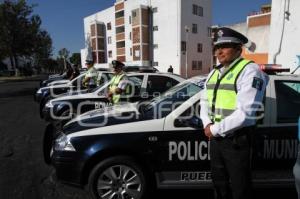 ENTREGA DE PATRULLAS A POLICÍA MUNICIPAL