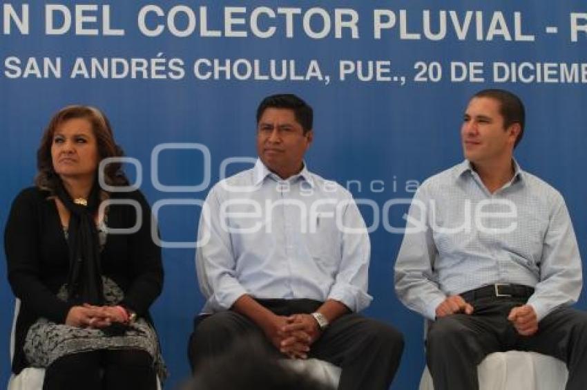 INICIO DE OBRA DE COLECTOR PLUVIAL ATLACO