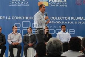 INICIO DE OBRA DE COLECTOR PLUVIAL ATLACO