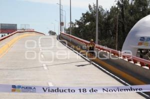 INAUGURAN VIADUCTO 18 DE NOVIEMBRE