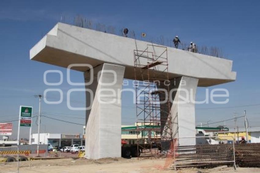 OBRAS DISTRIBUIDOR IGNACIO ZARAGOZA Y AUTOPISTA MÉXICO PUEBLA