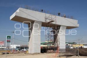 OBRAS DISTRIBUIDOR IGNACIO ZARAGOZA Y AUTOPISTA MÉXICO PUEBLA