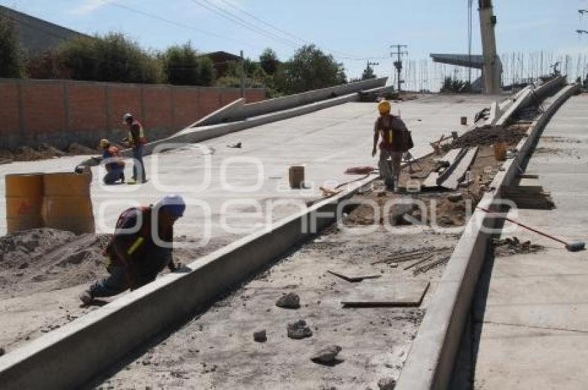 OBRAS DISTRIBUIDOR IGNACIO ZARAGOZA Y AUTOPISTA MÉXICO PUEBLA