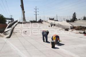 OBRAS DISTRIBUIDOR IGNACIO ZARAGOZA Y AUTOPISTA MÉXICO PUEBLA