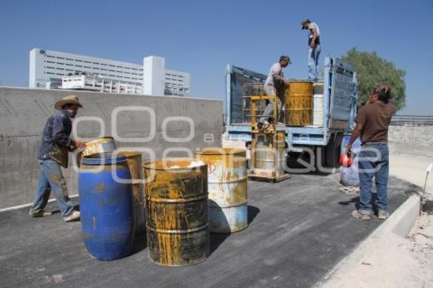 OBRAS EN PASEO DEL ATOYAC
