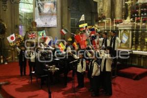 NIÑOS CANTORES SE PRESENTAN EN CATEDRAL