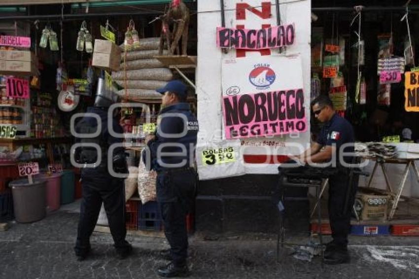 OPERATIVO . AMBULANTES . MERCADO 5 DE MAYO