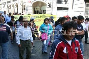 MANIFESTACIÓN COMERCIANTES