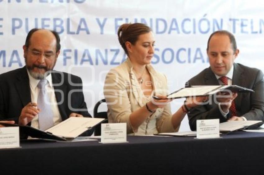 FIRMA DE CONVENIO GOBIERNO DEL ESTADO Y FUNDACION TELMEX