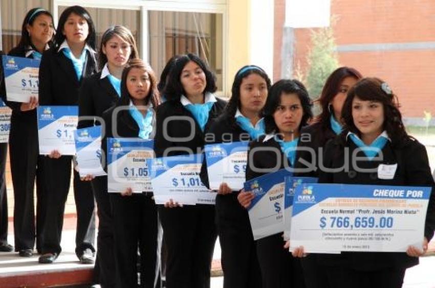 ENTREGAN RECURSOS DEL PROGRAMA MEJORAMIENTO INSTITUCIONAL