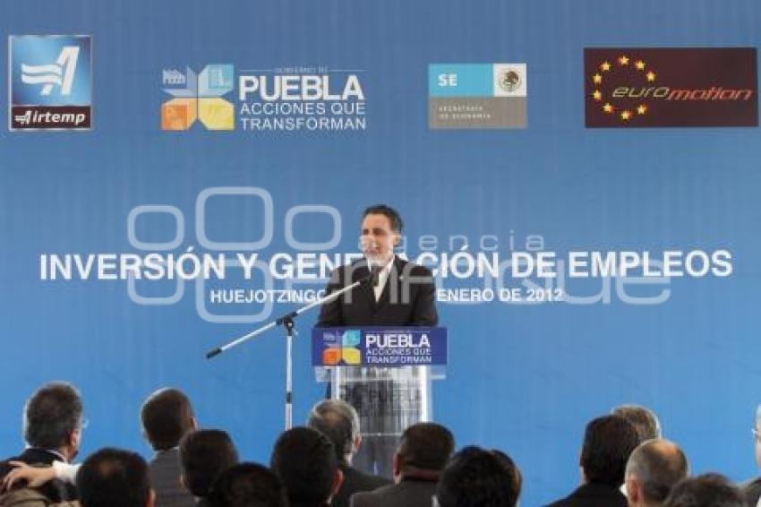 INICIA CONSTRUCCIÓN DE EMPRESAS EN PUEBLA