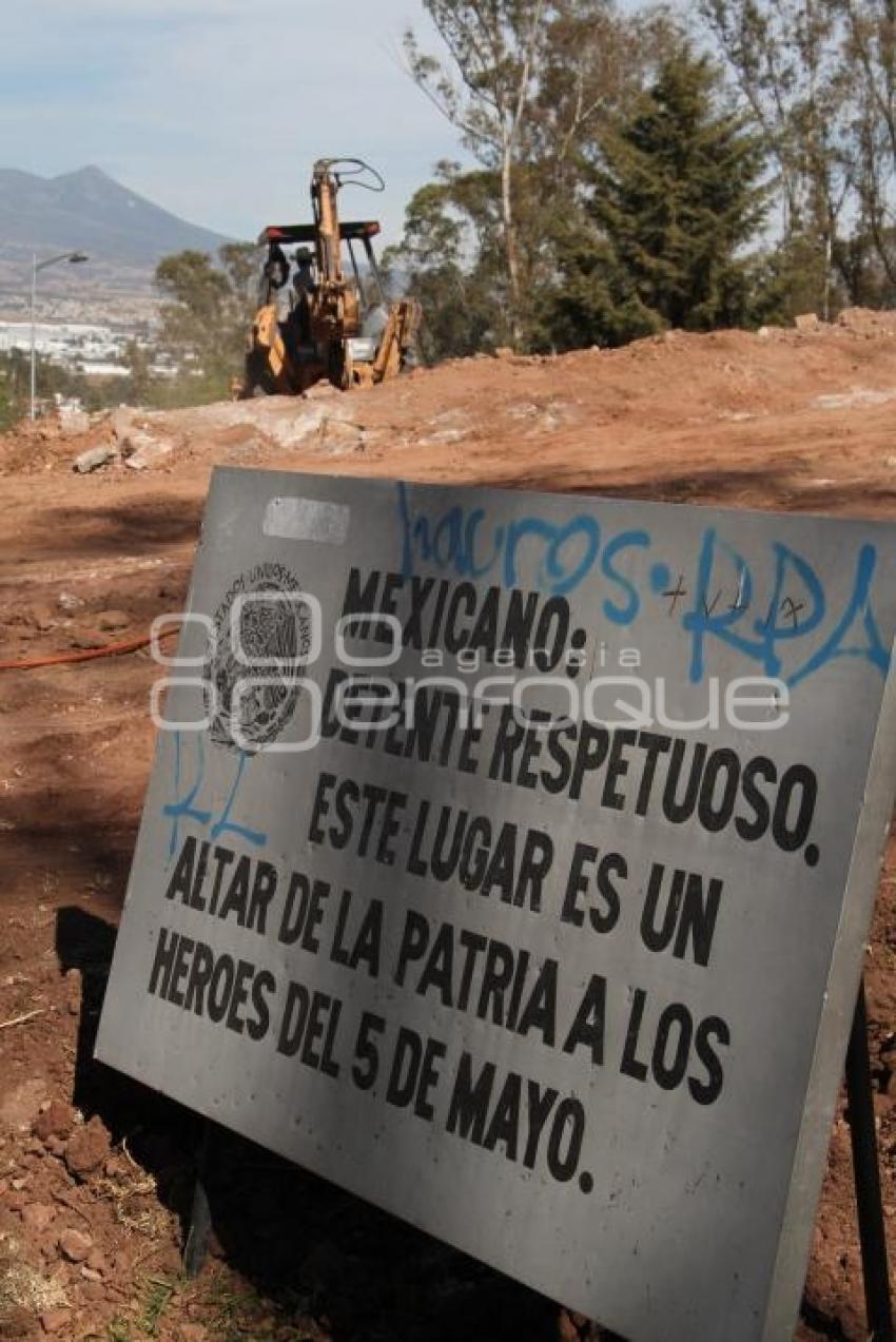 OBRAS EN LA ZONA DE LOS FUERTES