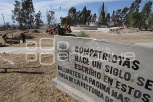 OBRAS EN LA ZONA DE LOS FUERTES