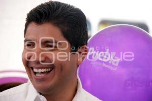 INAUGURACIÓN CALLES. EDUARDO RIVERA