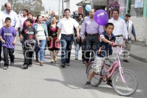 INAUGURACIÓN CALLES. EDUARDO RIVERA
