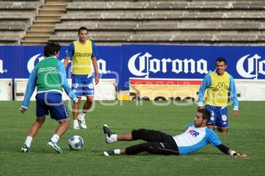 ENTRENAMIENTO PUEBLA FC