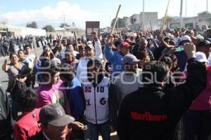 ENFRENTAMIENTO POLICIAS -ANTORCHA CAMPESINA