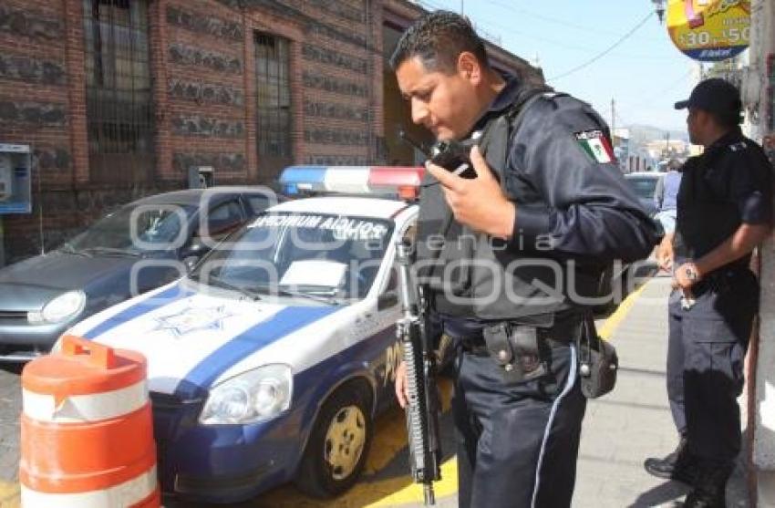 REFUERZAN SEGURIDAD CERESO SAN PEDRO CHOLULA