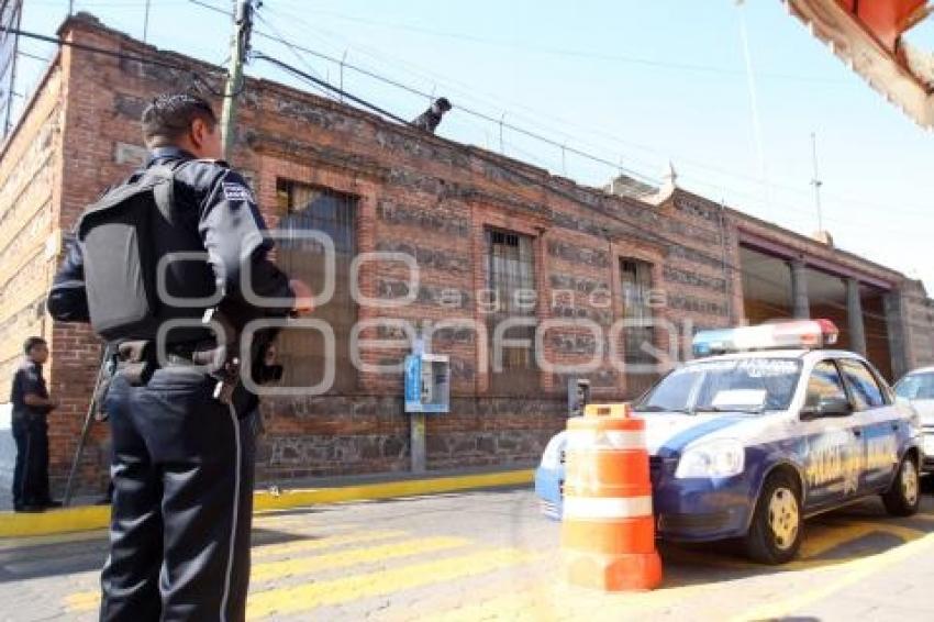 REFUERZAN SEGURIDAD CERESO SAN PEDRO CHOLULA