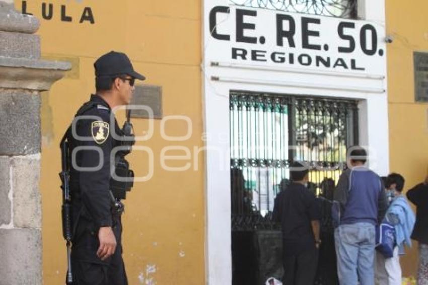 REFUERZO SEGURIDAD CERESO SAN PEDRO CHOLULA