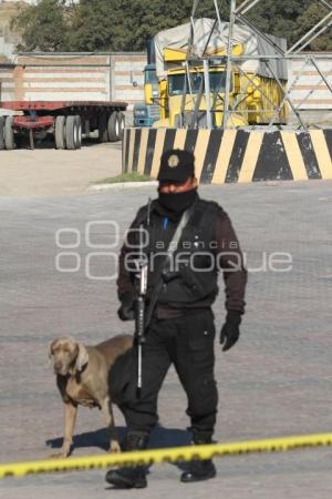 ENCUENTRAN CAMIÓN QUE TRANSPORTABA COMBUSTIBLE ROBADO