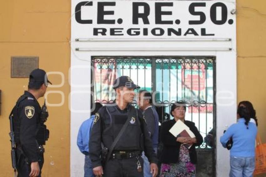 REFUERZO SEGURIDAD CERESO SAN PEDRO CHOLULA