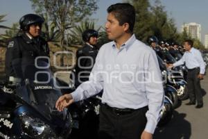 SEGURIDAD . ENTREGA DE MOTOCICLETAS