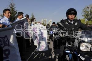 SEGURIDAD . ENTREGA DE MOTOCICLETAS