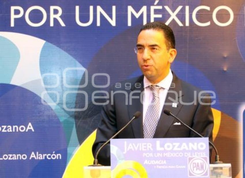 JAVIER LOZANO ALARCÓN PRE CANDIDATO PAN