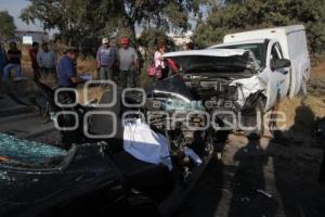 ACCIDENTE EN FEDERAL A TLAXCALA