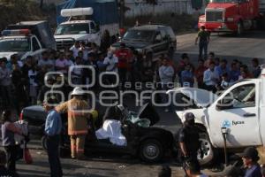 ACCIDENTE EN FEDERAL A TLAXCALA