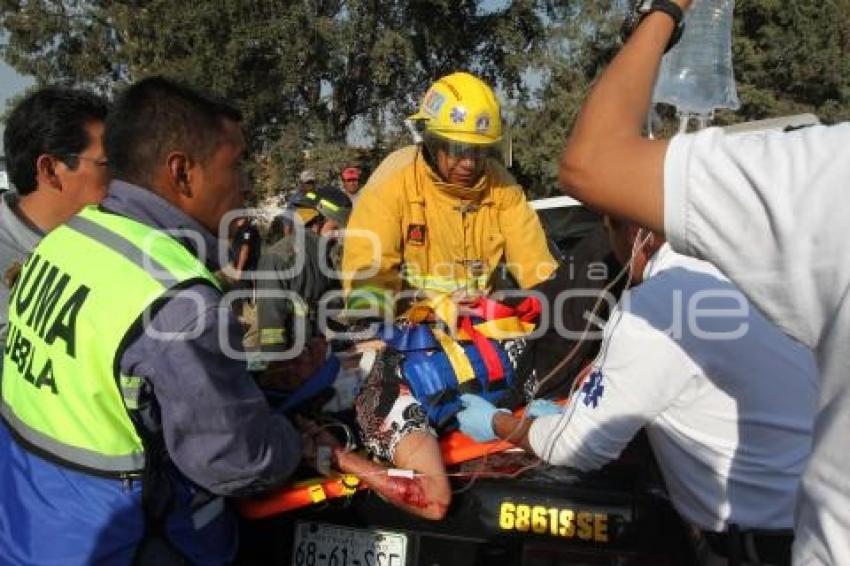 ACCIDENTE EN FEDERAL A TLAXCALA