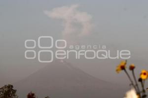 FUMAROLA VOLCÁN POPOCATÉPETL