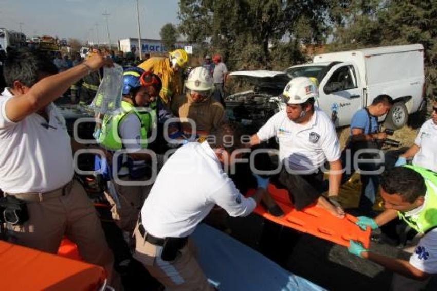 ACCIDENTE EN FEDERAL A TLAXCALA