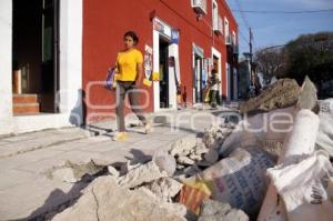 TRABAJOS REMODELACIÓN  BARRIO DE ANALCO