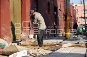 TRABAJOS REMODELACIÓN  BARRIO DE ANALCO