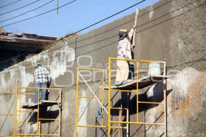 TRABAJOS REMODELACIÓN  BARRIO DE ANALCO