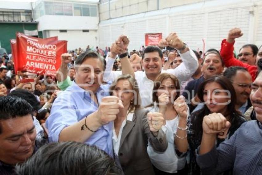 ARMENTA Y MORALES JUNTOS A LA SENADURÍA