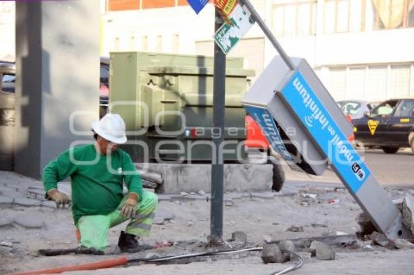 TRABAJOS REMODELACIÓN  BARRIO DE ANALCO