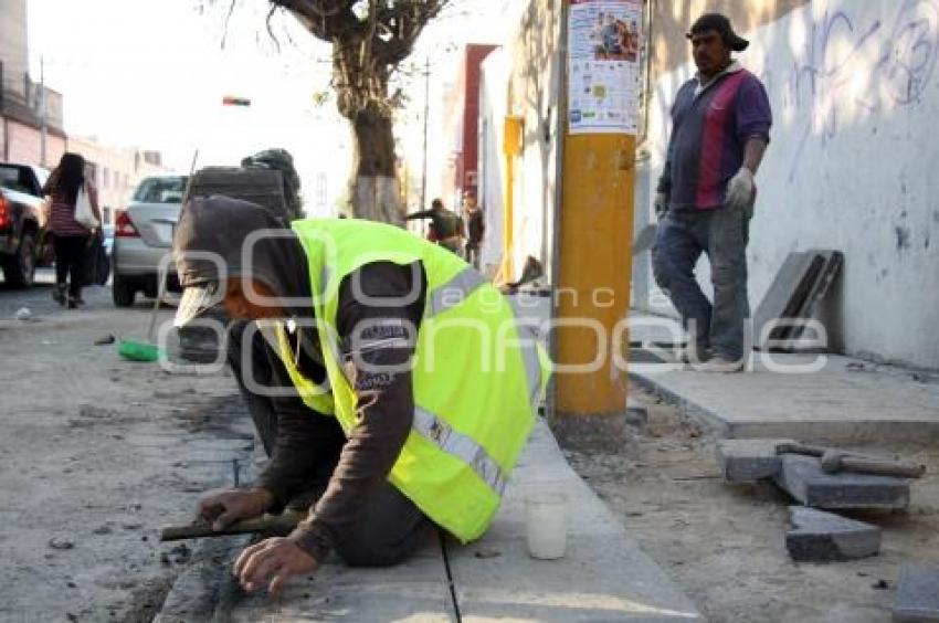 TRABAJOS REMODELACIÓN  BARRIO DE ANALCO