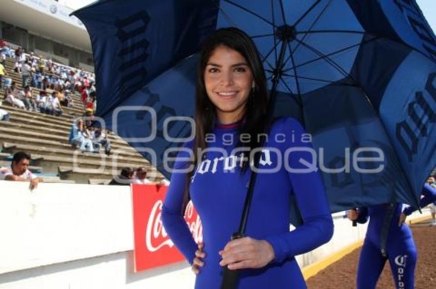 PUEBLA VS ATLANTE . EDECANES